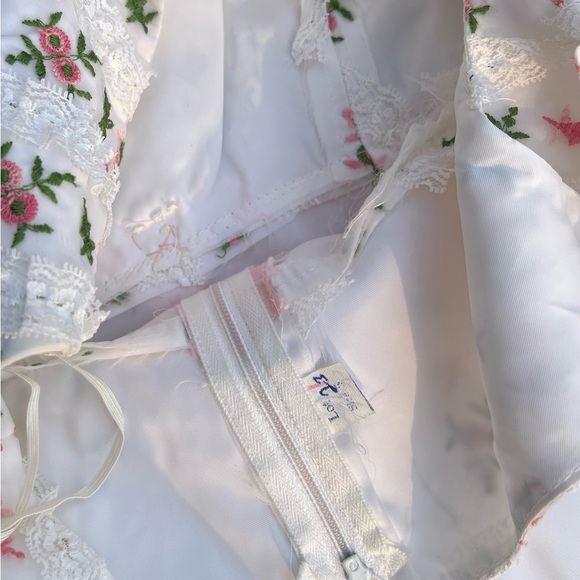 Vintage 1970s empire waist floral dress - Picture 7 of 7